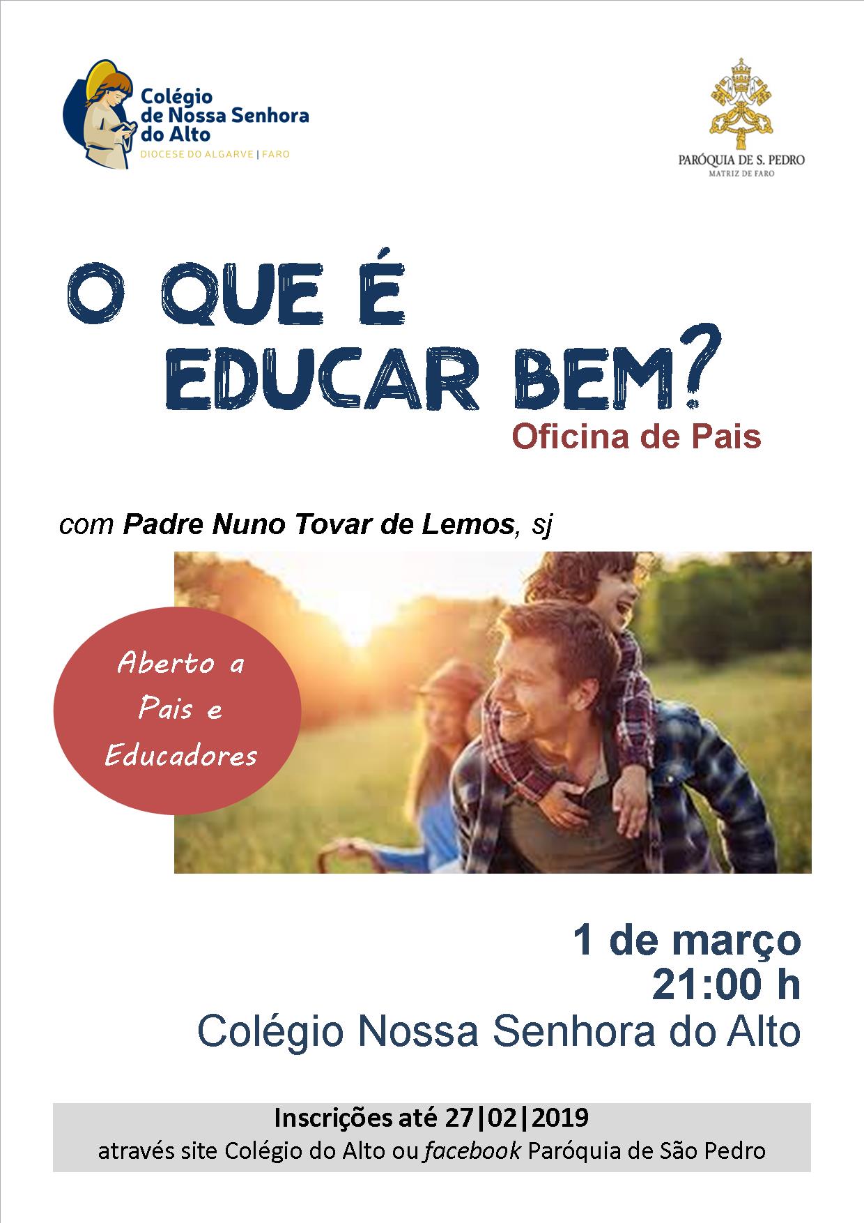 O que e educar bem padre tovar