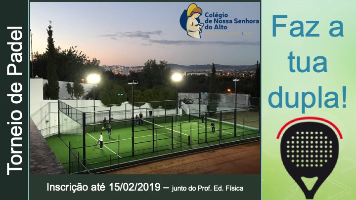 cartaz padel